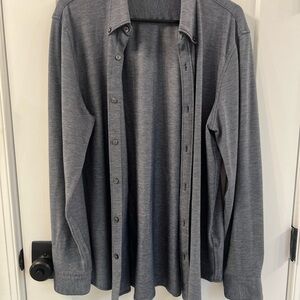 Abercrombie & Fitch Charcoal Shirt Jacket
